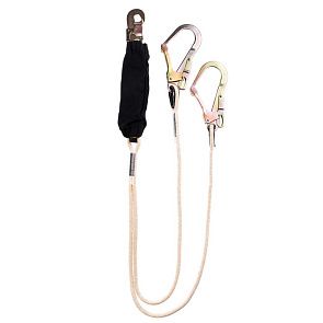 Строп страховочный двойной с амортизатором, огнестойкий OLYMP Феникс СА22О